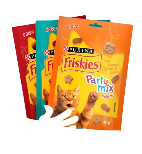 [ Apenas Sp ] Amostra Grtis Friskies Party Mix | Eu Quero Nestl